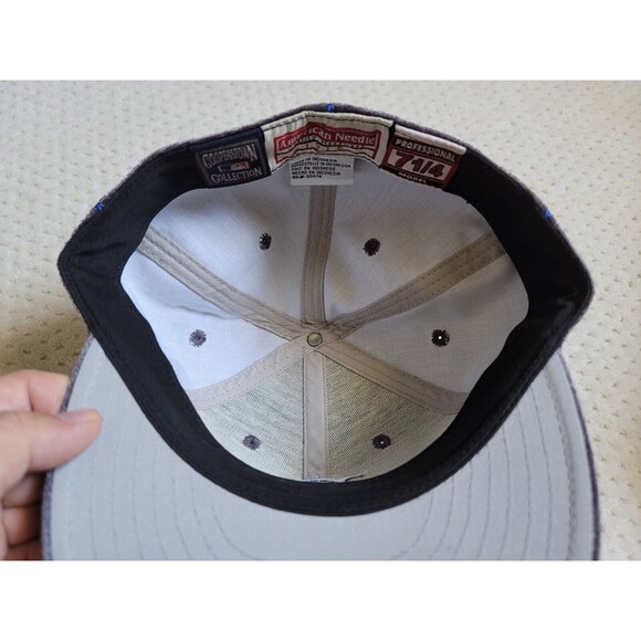 NWOT Brooklyn Dodgers Cooperstown American Needle Fitted 7 1/4 Velour Velvet Cap - Picture 6 of 8